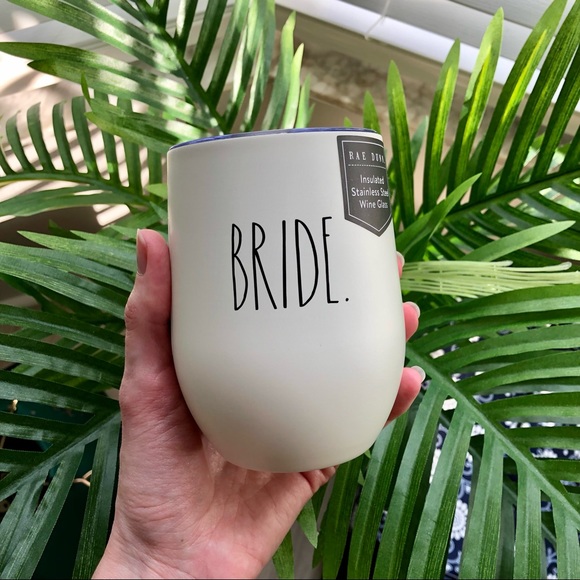 Rae Dunn • Bride • Stainless Steel Wine Glass NWOT - Picture 5 of 7